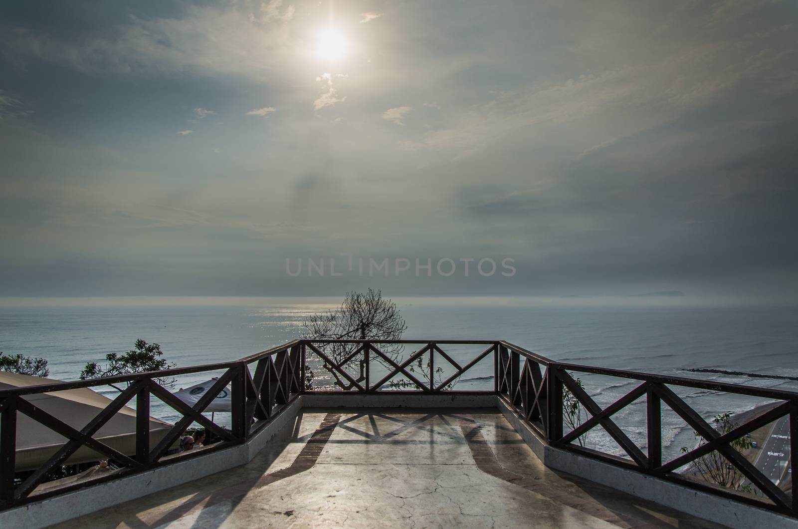 View from the Malecón de Miraflores, Lima - Peru