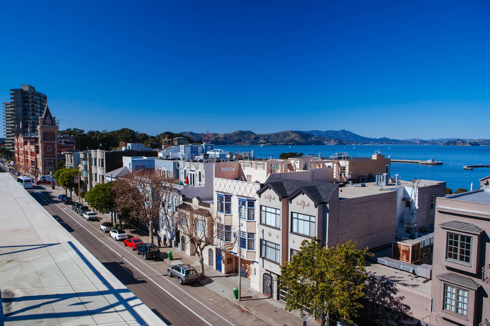 San Francisco Skyline in California USA by FiledIMAGE