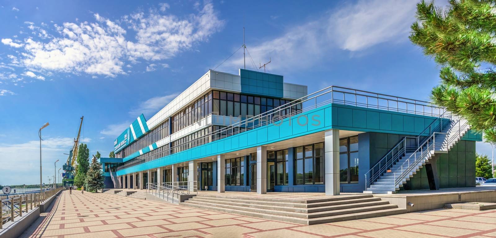 Abandoned river station in Izmail, Ukraine by Multipedia