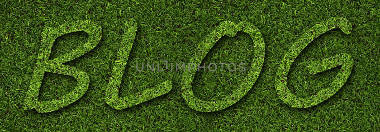 blog made from grass