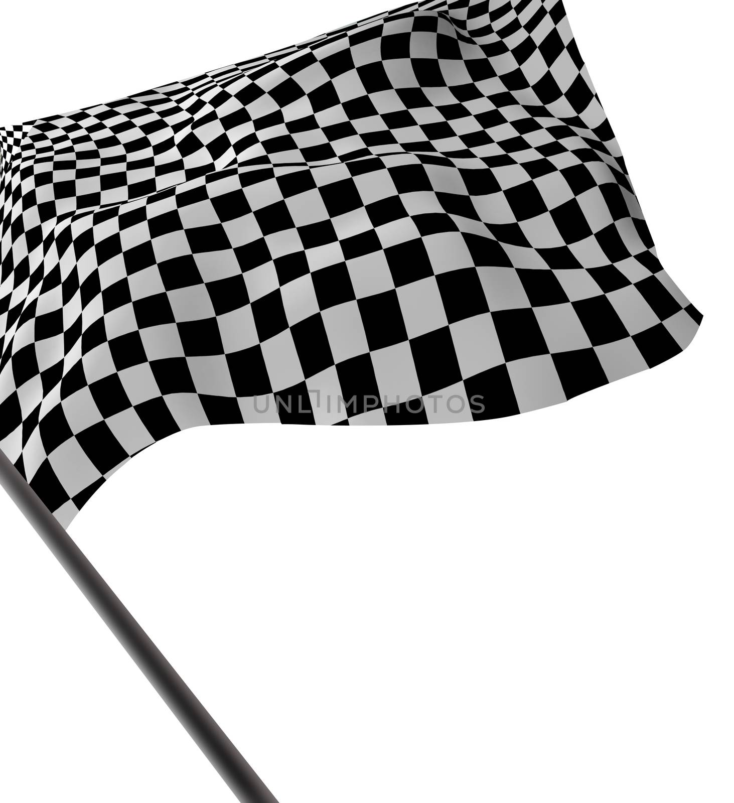 Large Checkered Flag by vitanovski