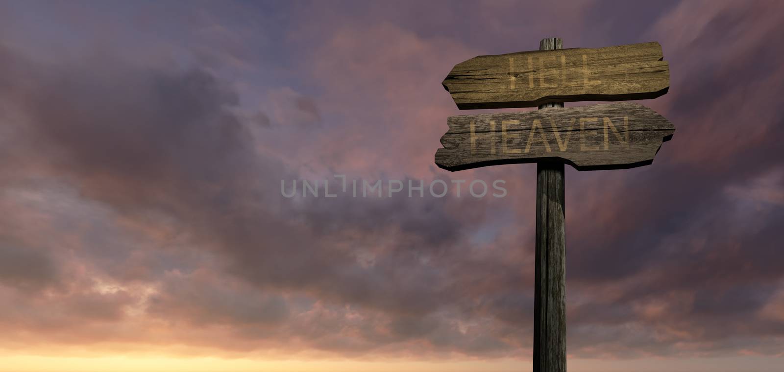 Heaven sign by vitanovski