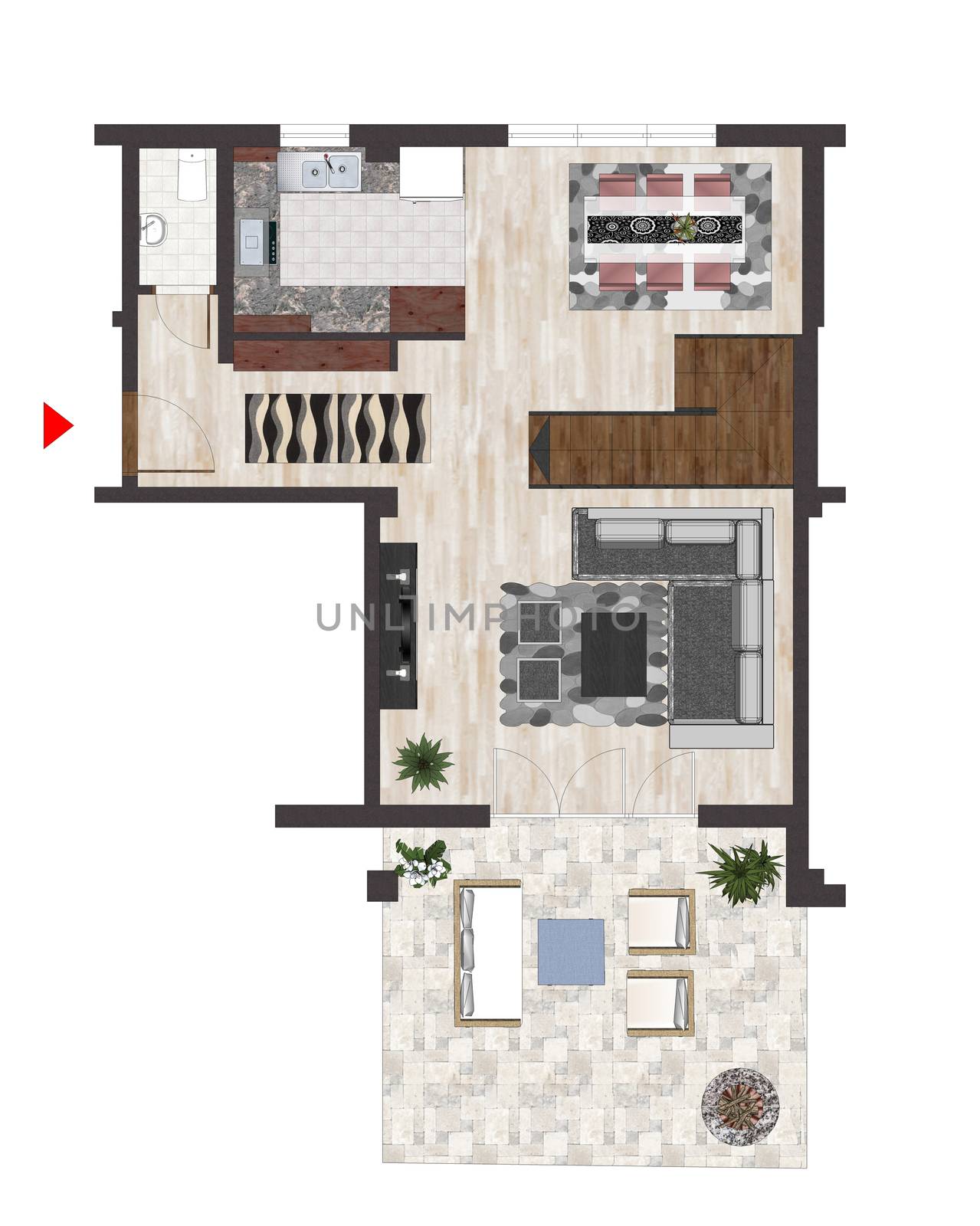 Home floor plan by vitanovski