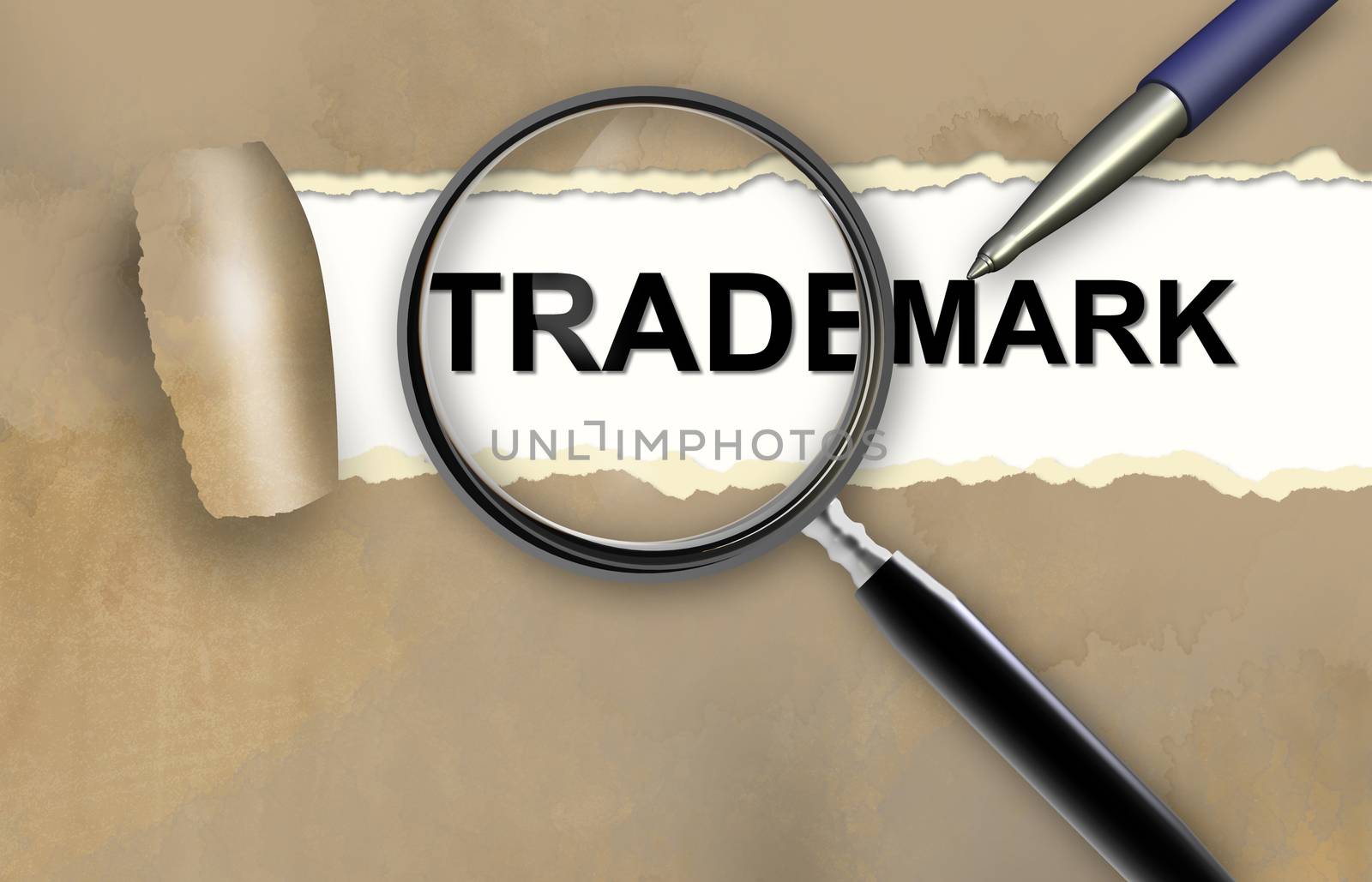 Trademark text by vitanovski