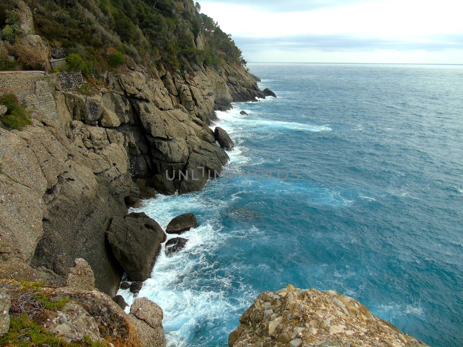 Ligurian riviera from Camogli to Portofino by yohananegusse