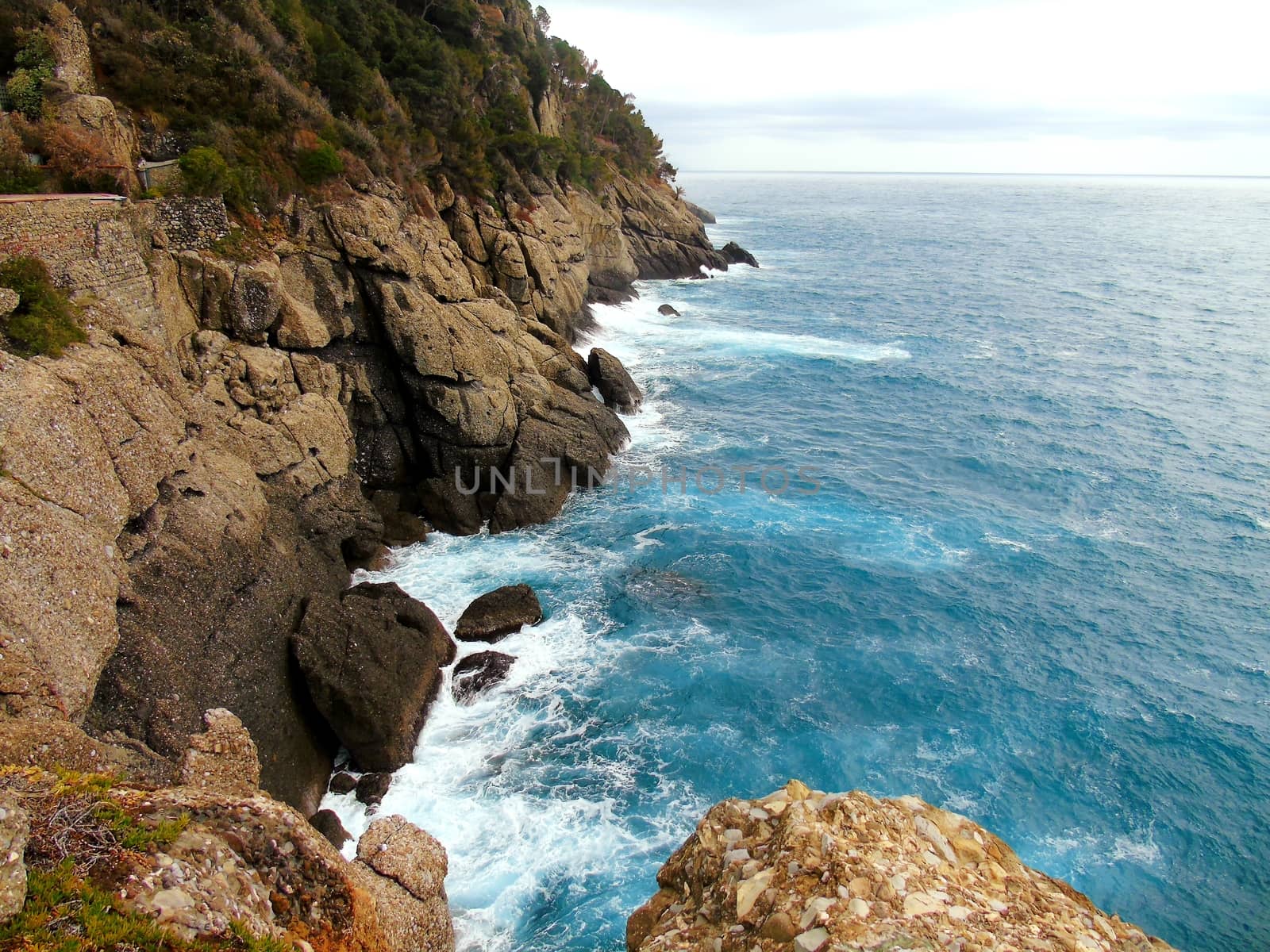 Ligurian riviera from Camogli to Portofino by yohananegusse