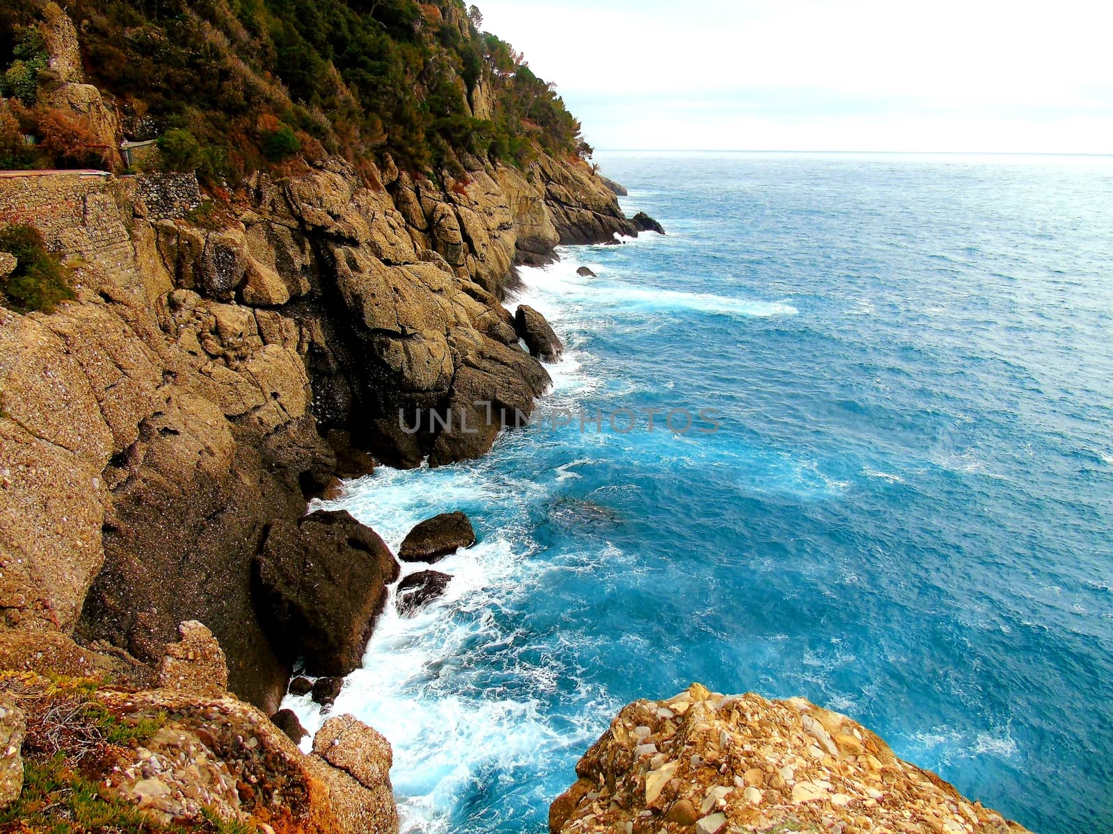 Ligurian riviera from Camogli to Portofino by yohananegusse