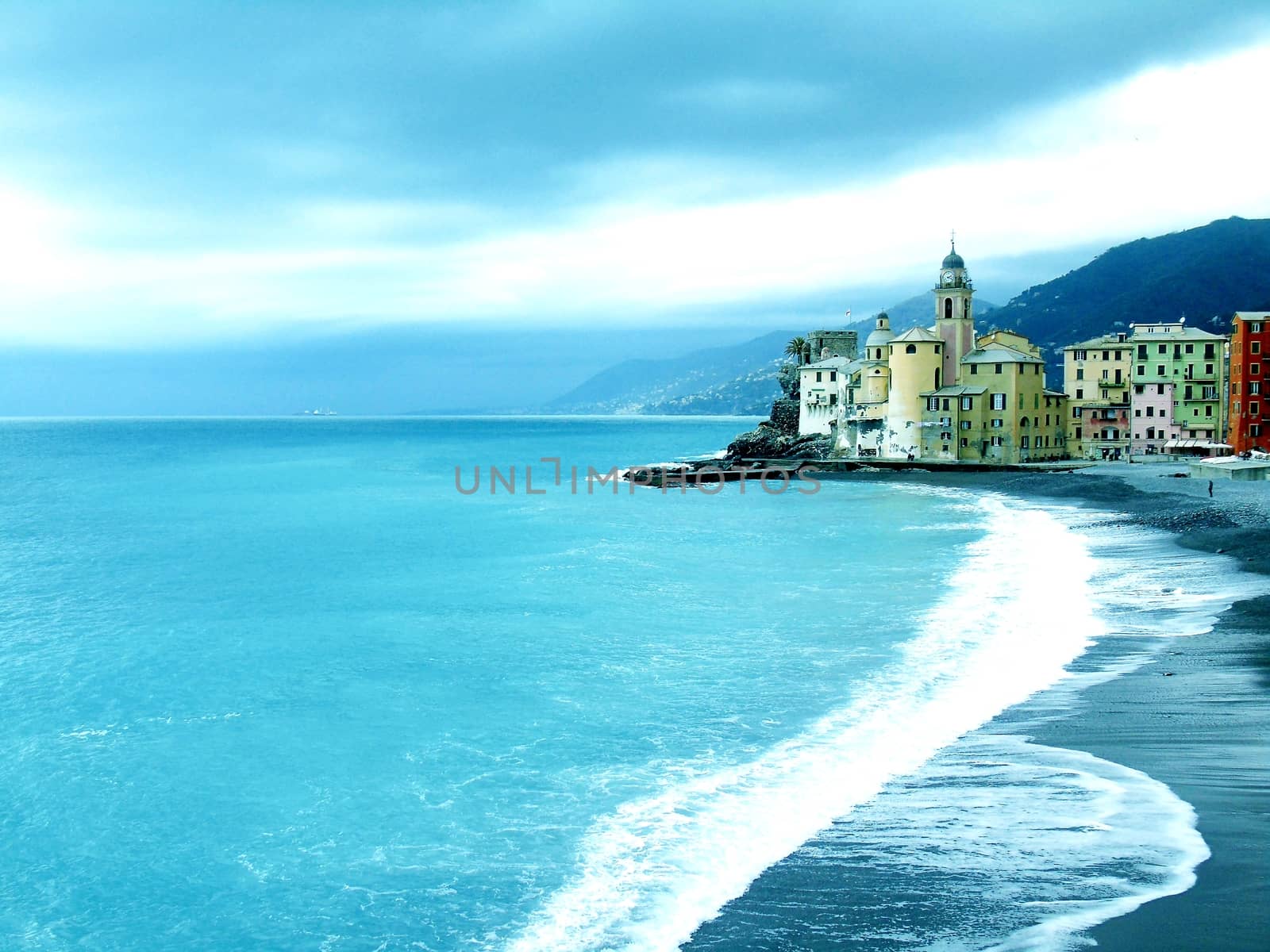 Ligurian riviera from Camogli to Portofino by yohananegusse