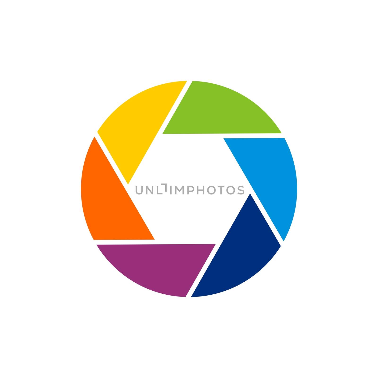 Colorful Lens vector Logo Template Illustration Design. Vector EPS 10. by soponyono1
