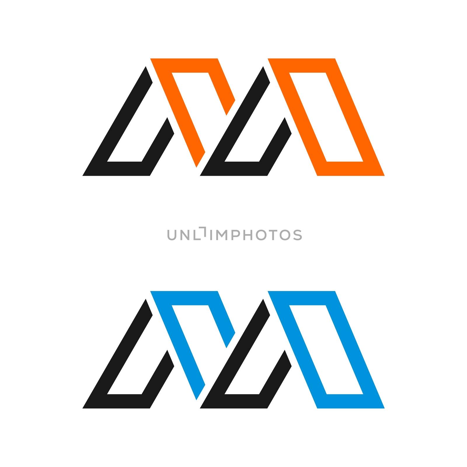 M Letter vector Logo Template Illustration Design. Vector EPS 10. by soponyono1