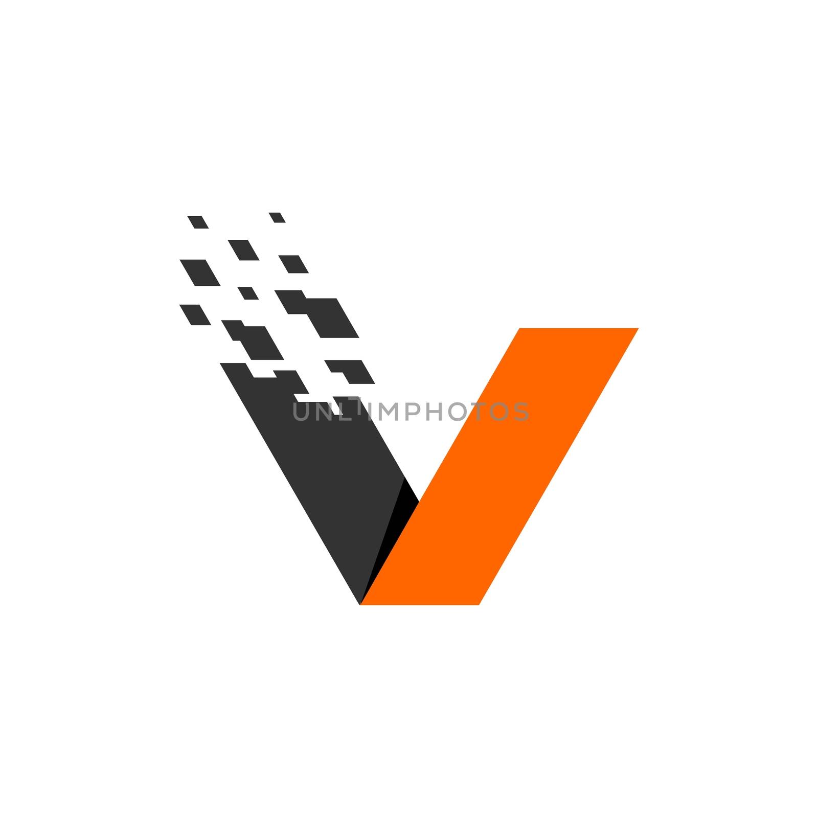 V Letter Vector Logo Template Illustration Design. Vector EPS 10.
