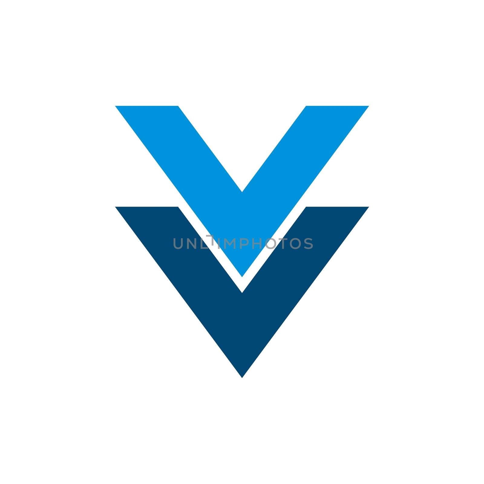 V Letter vector Logo Template Illustration Design. Vector EPS 10.