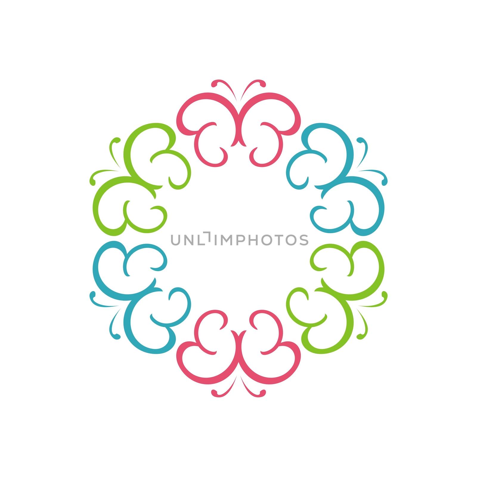 Ornamental Butterfly vector Logo Template Illustration Design. Vector EPS 10. by soponyono1