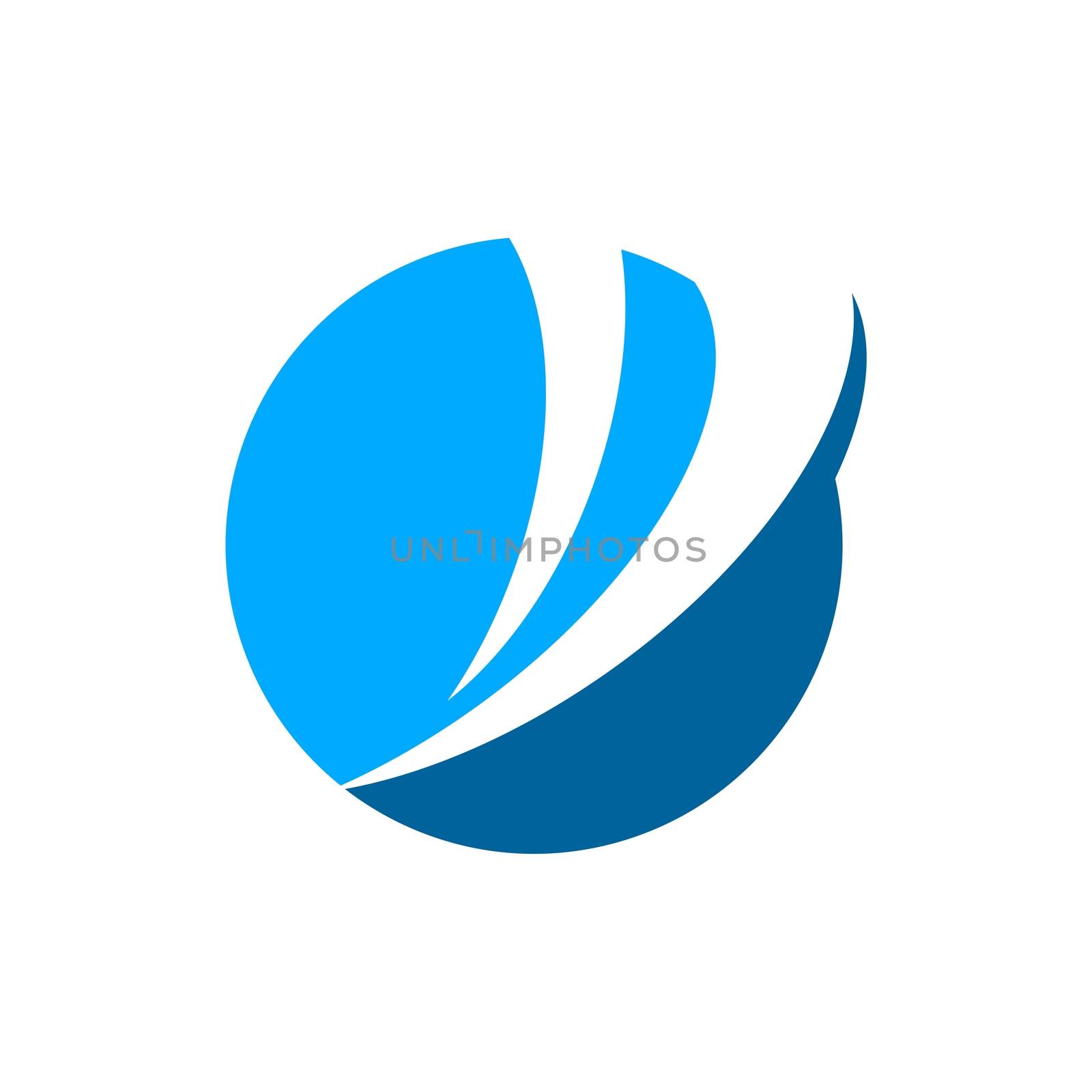 Abstract Planet Sphere Logo Template Illustration Design. Vector EPS 10.