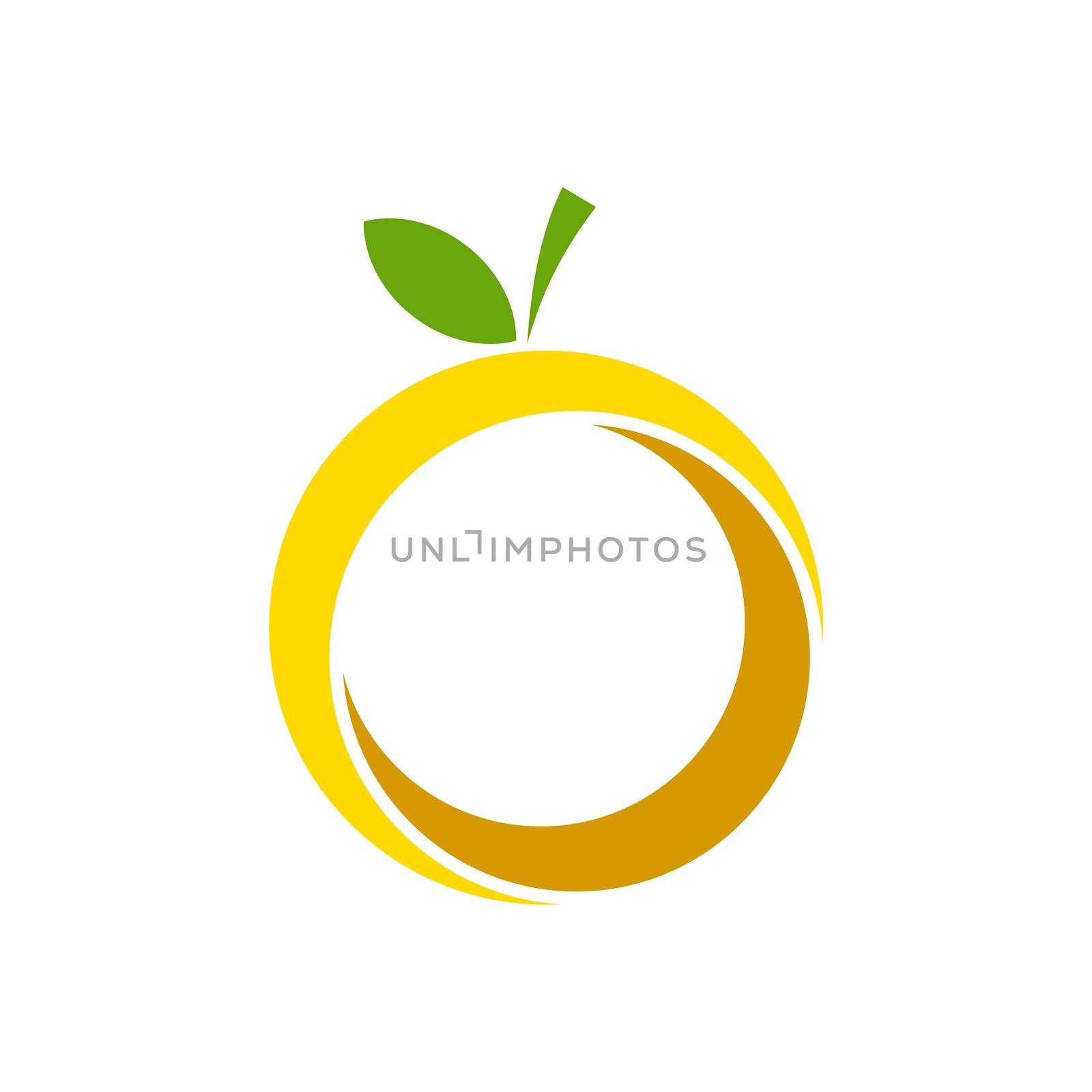 Orange Fruit vector Logo Template Illustration Design. Vector EPS 10.