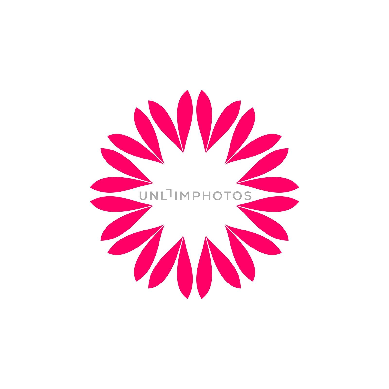 Flower Star Decorative Logo Template Illustration Design. Vector EPS 10. by soponyono1