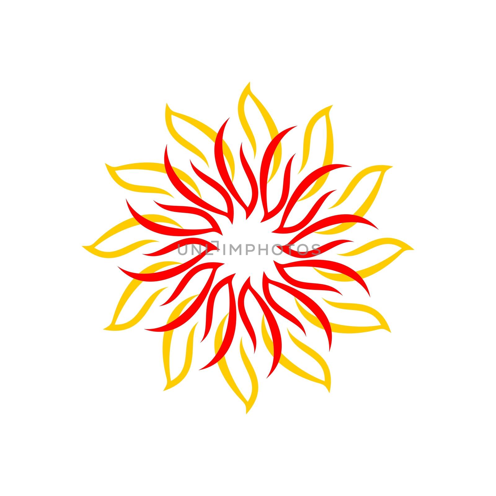 Spirit Star for Yoga Logo Template Illustration Design. Vector EPS 10. by soponyono1