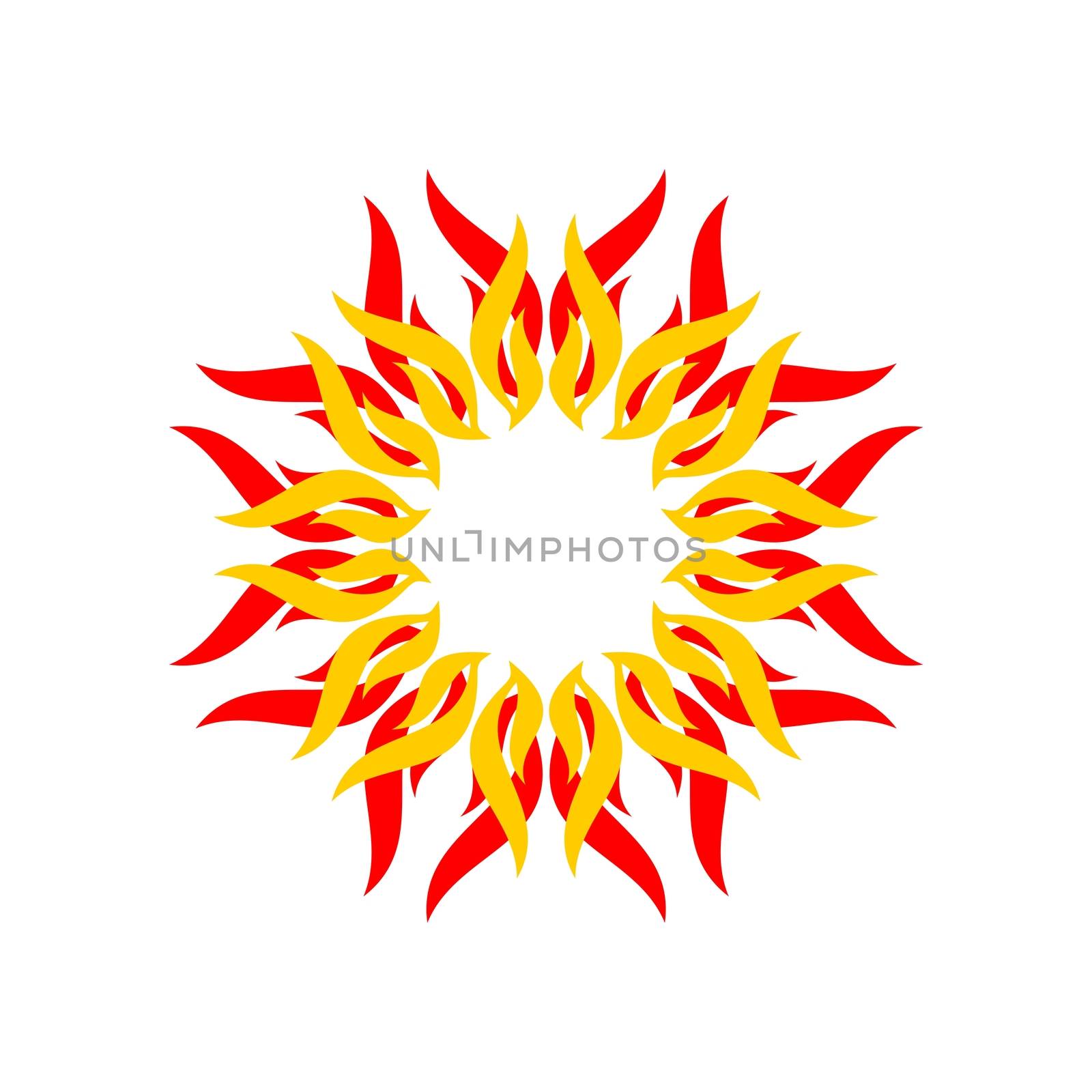 Spirit Star for Yoga Logo Template Illustration Design. Vector EPS 10.