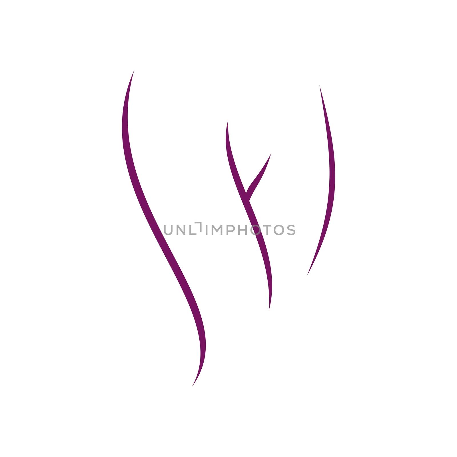 Vagina Health Care Logo Template Illustration Design. Vector EPS 10.