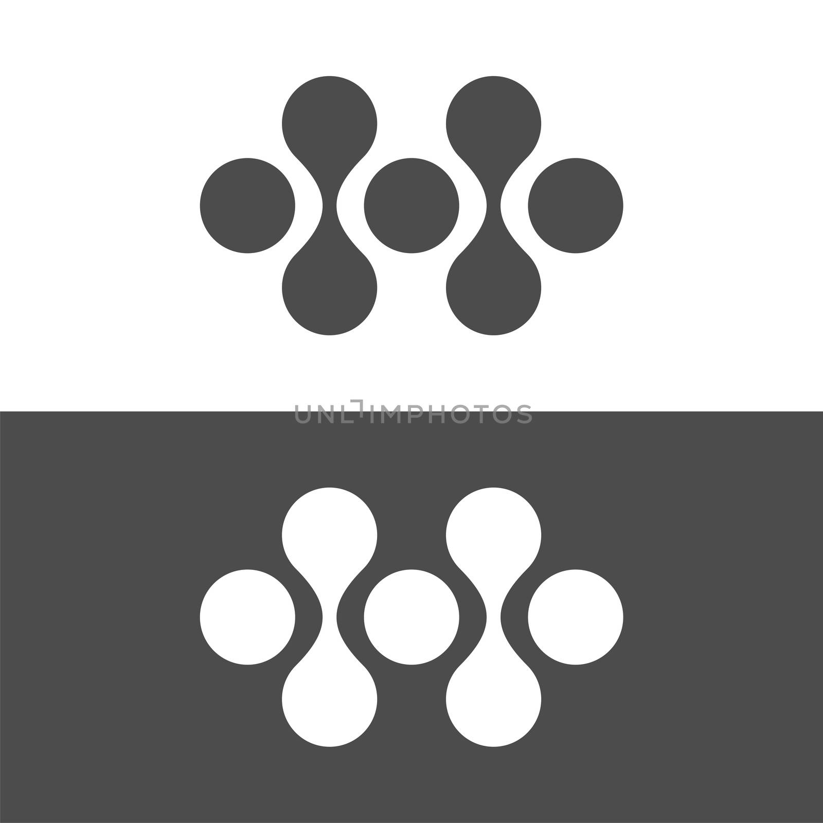 Molecule Quantum Dots Logo Template Illustration Design. Vector EPS 10. by soponyono1