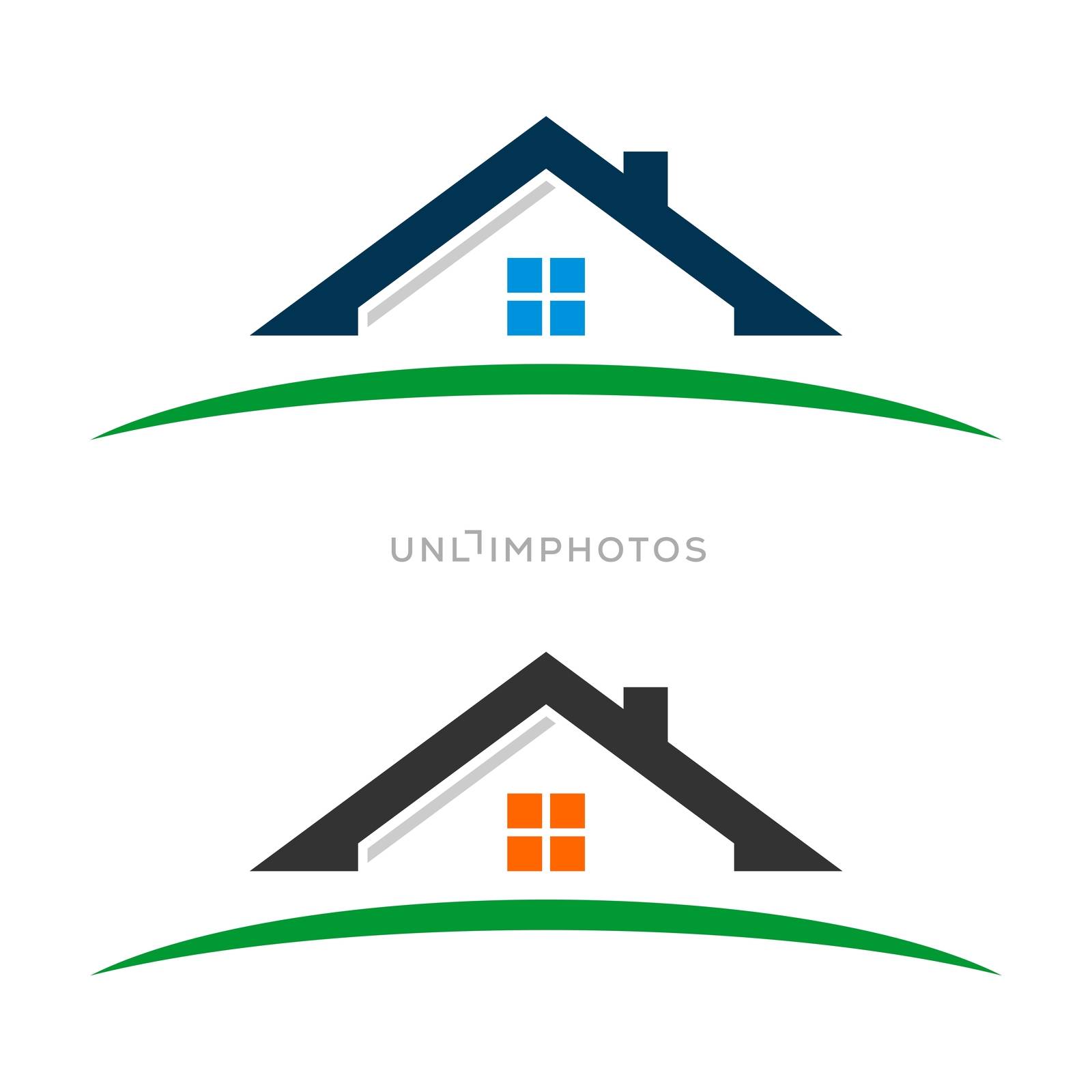 real estate Home vector Logo Template Illustration Design. Vector EPS 10.