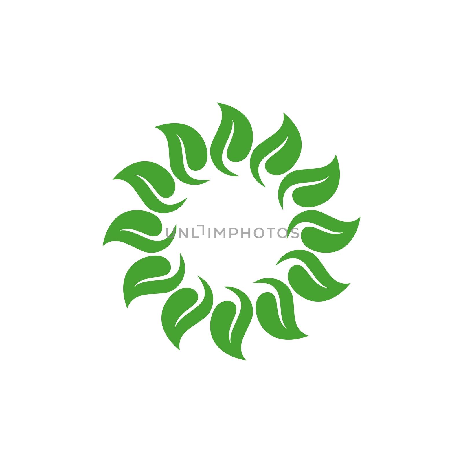 Natural Spa Flower Ornament Logo Template Illustration Design. Vector EPS 10.
