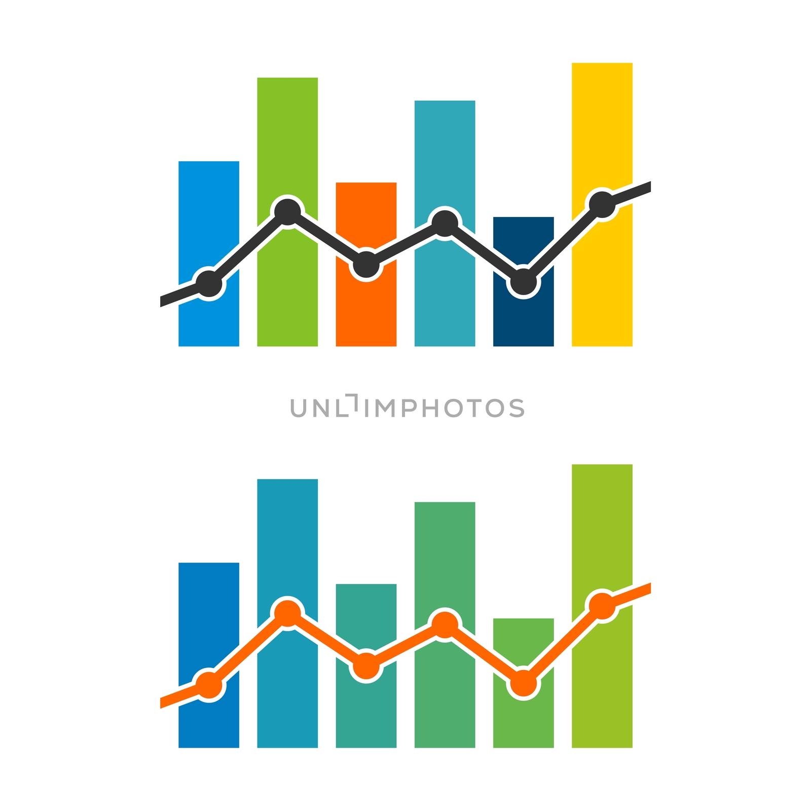 Stock Exchange Finance and Advisory Logo Template Illustration Design EPS 10 by soponyono1