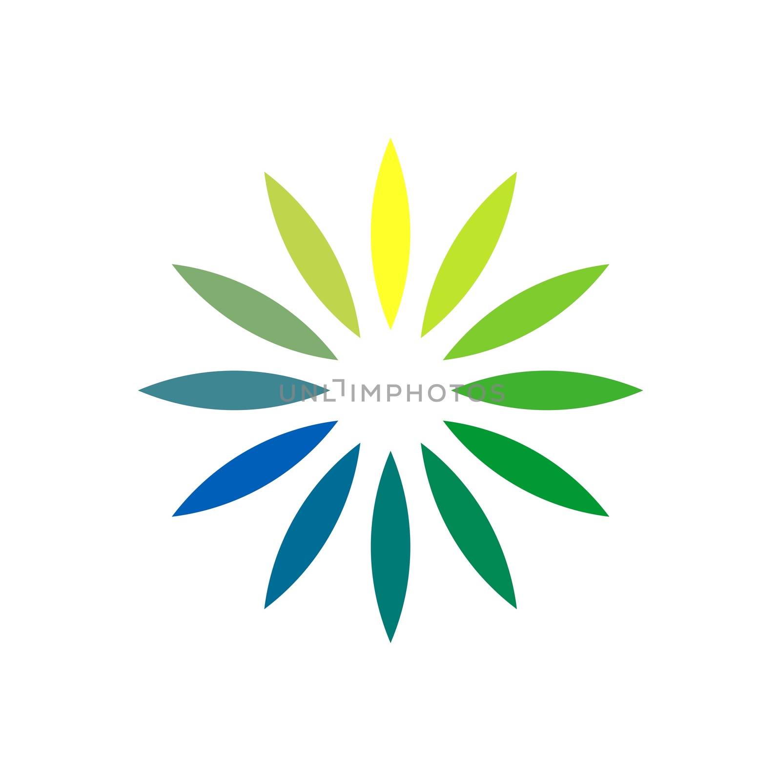 Colorful Sun Flower Logo Template Illustration Design. Vector EPS 10. by soponyono1