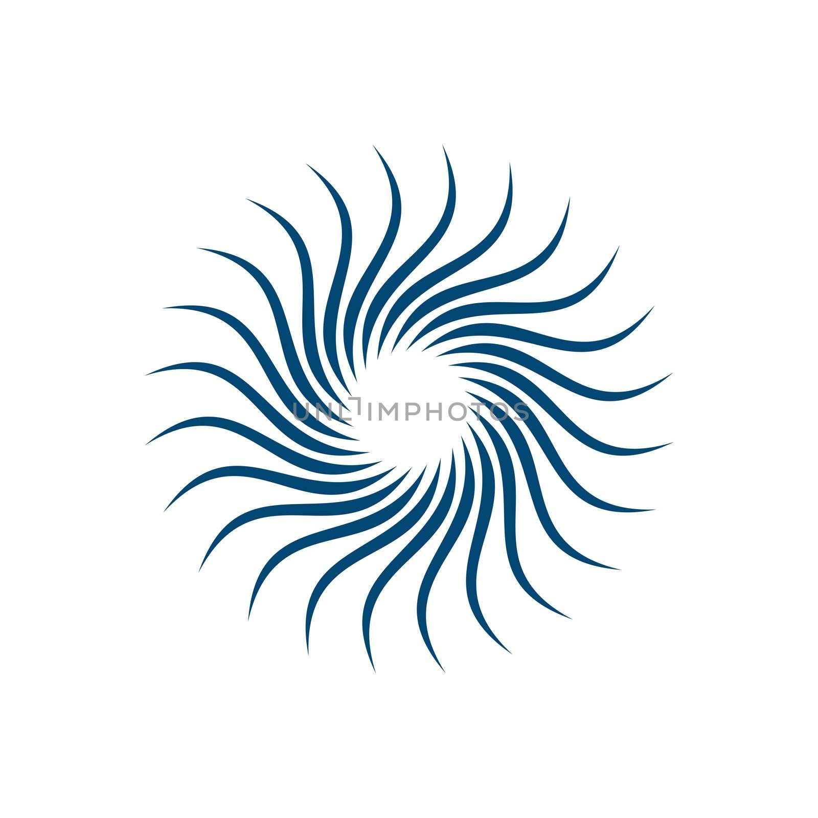 Ornamental Flower vector Logo Template Illustration Design. Vector EPS 10.