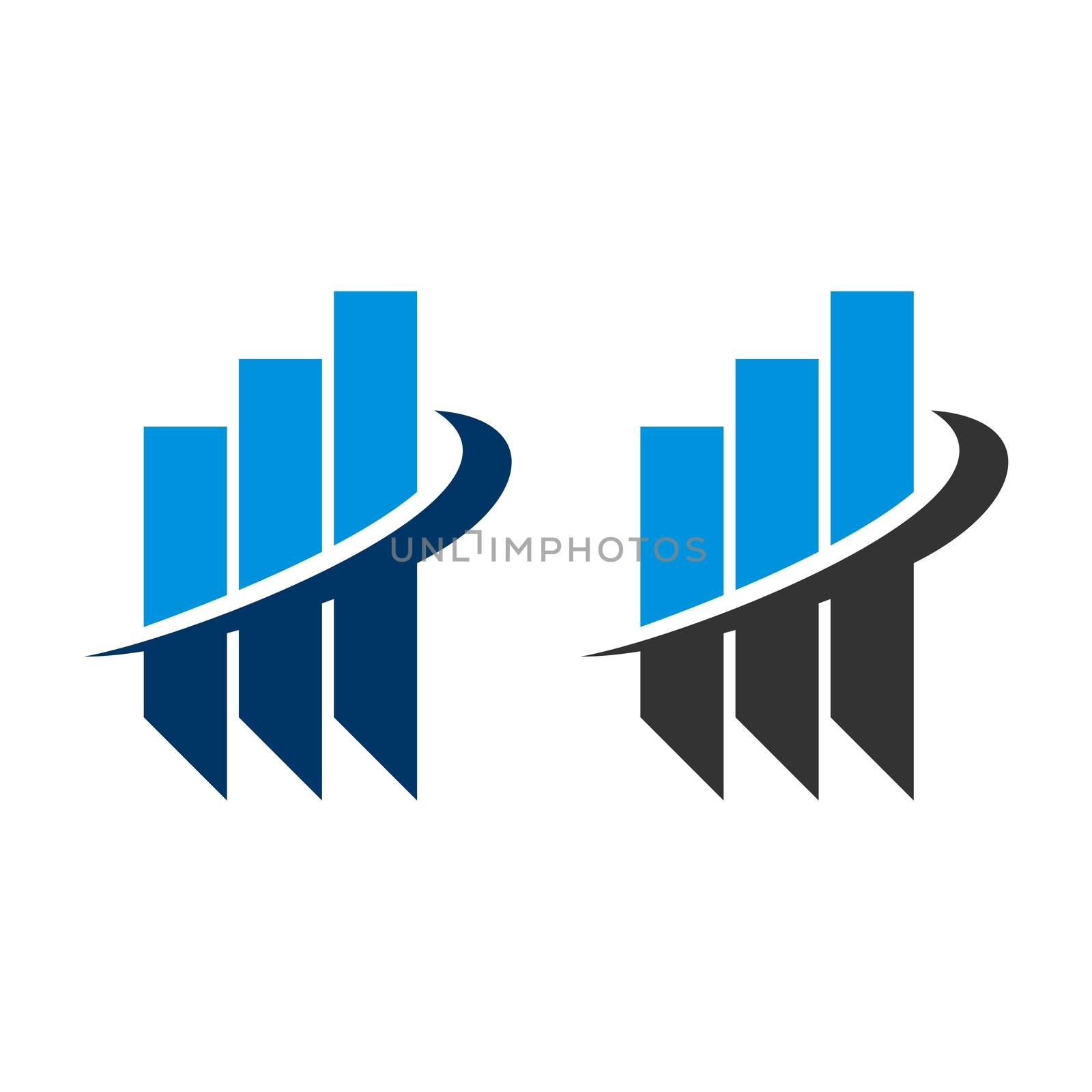 Stock Exchange Finance and Advisory Logo Template Illustration Design. Vector EPS 10. by soponyono1