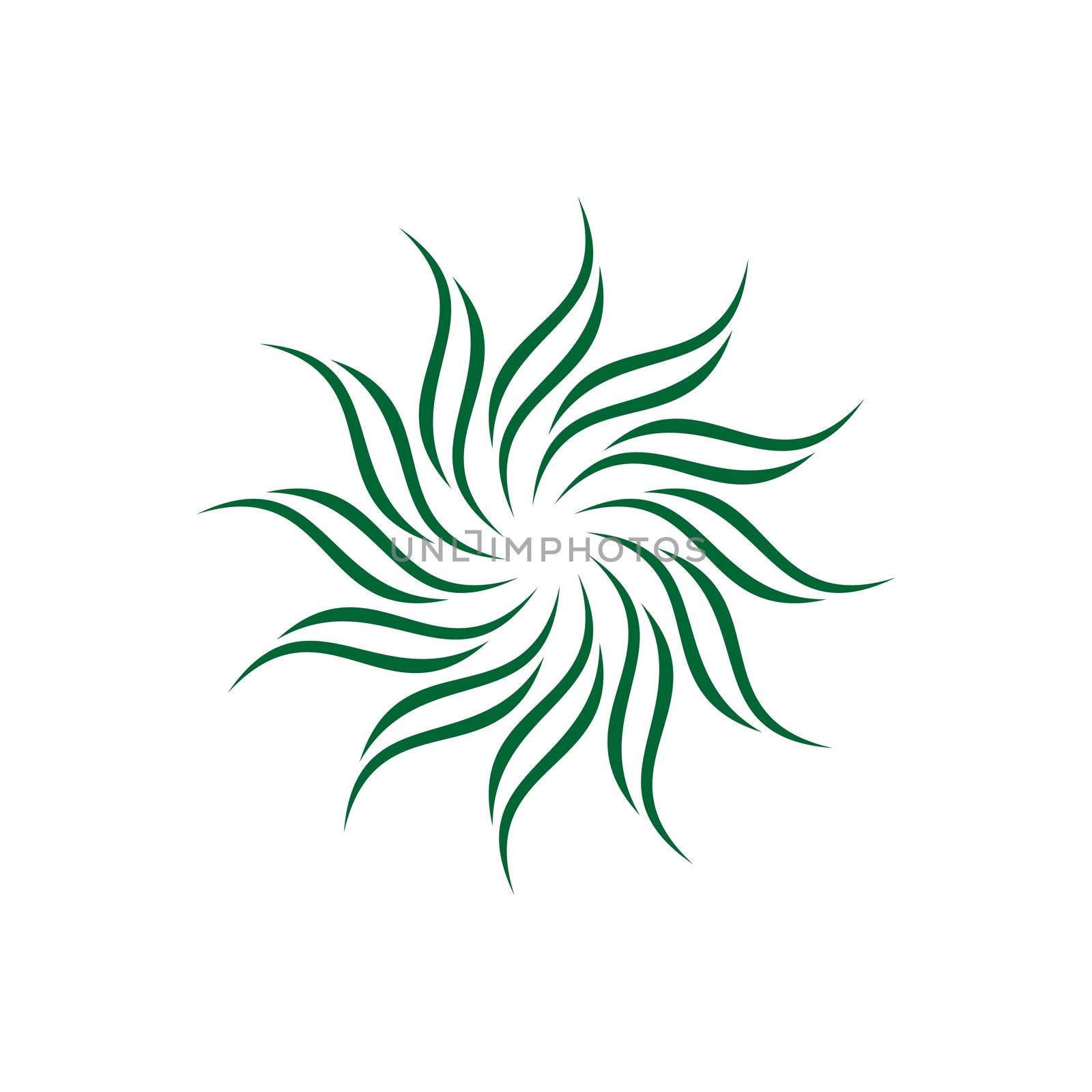 Ornamental Flower vector Logo Template Illustration Design. Vector EPS 10. by soponyono1