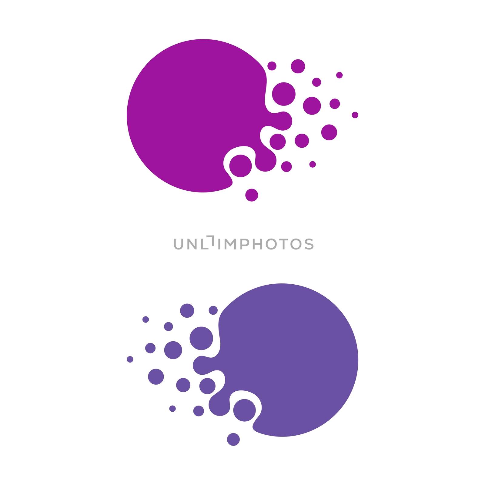 Spread Dots Circle Logo Template Illustration Design Illustration Design. Vector EPS 10. by soponyono1