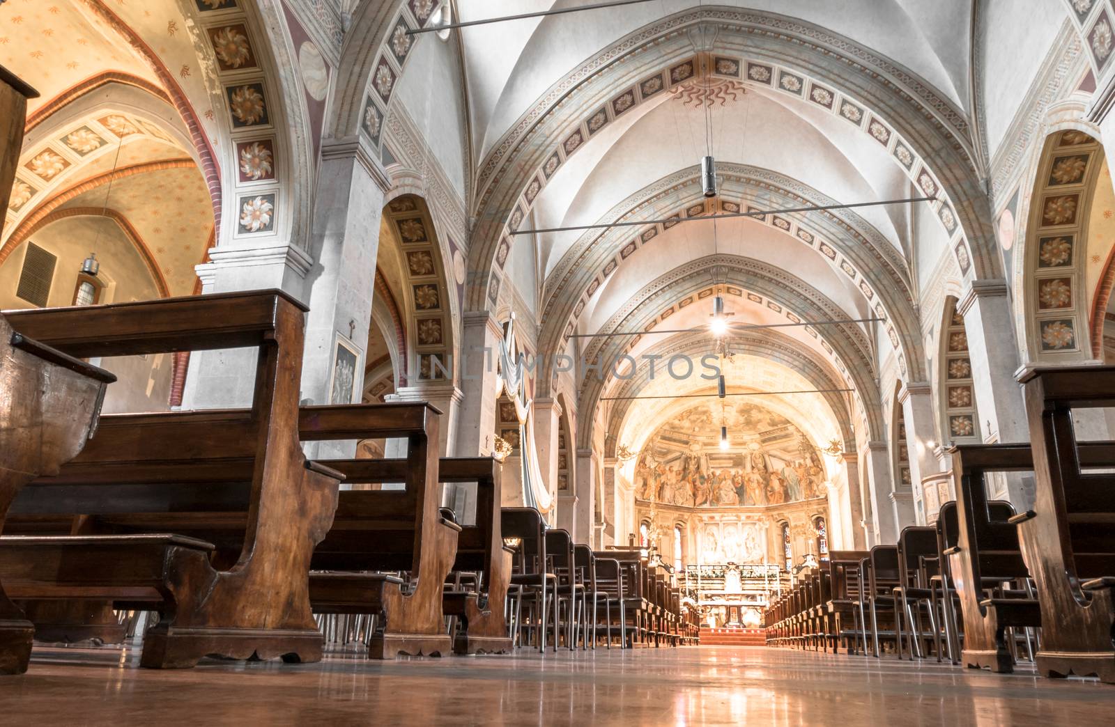Interior of a church by germanopoli