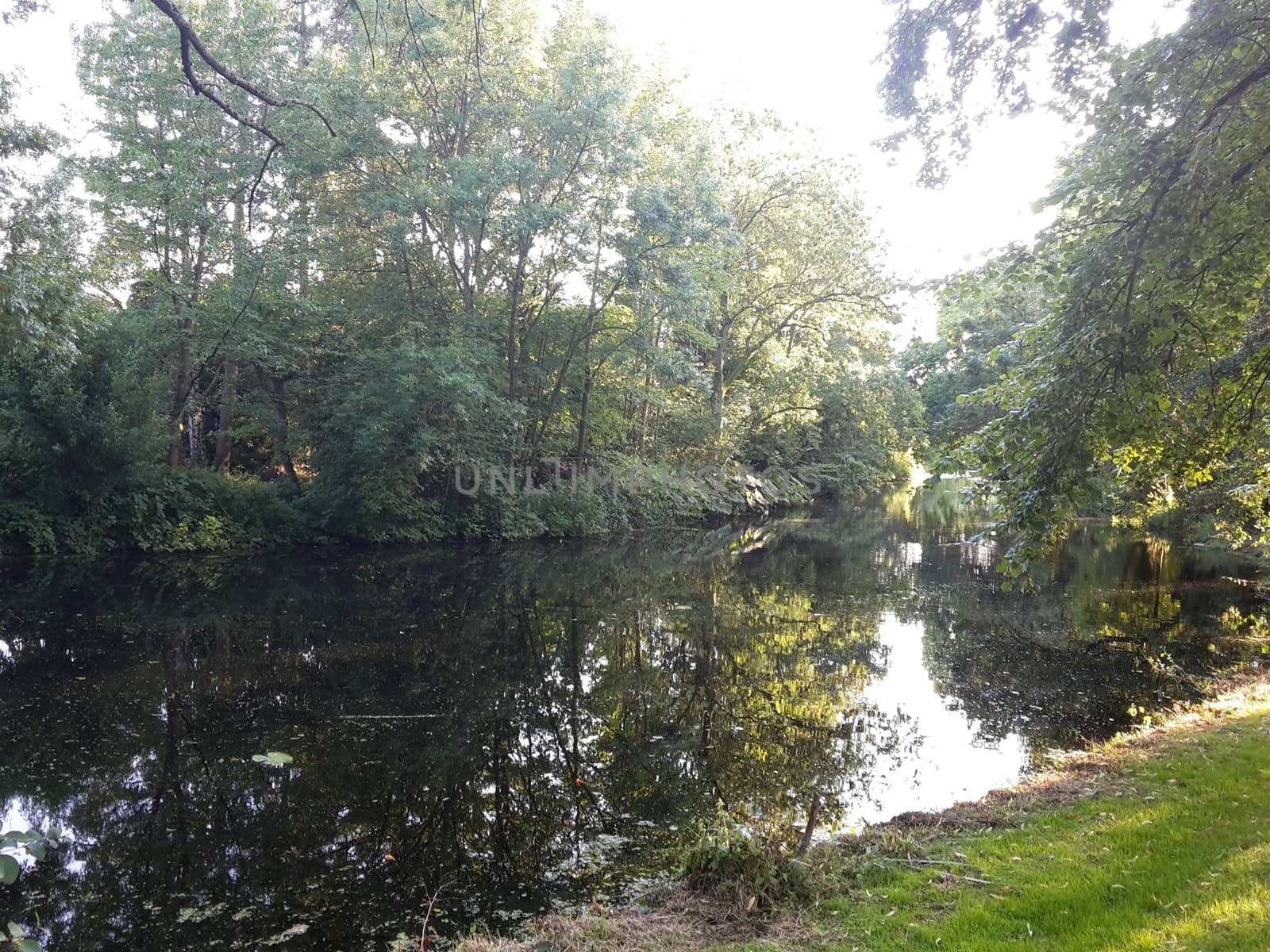 View of Ede-Wageningen, beautiful city in the Netherlands with an important university campus