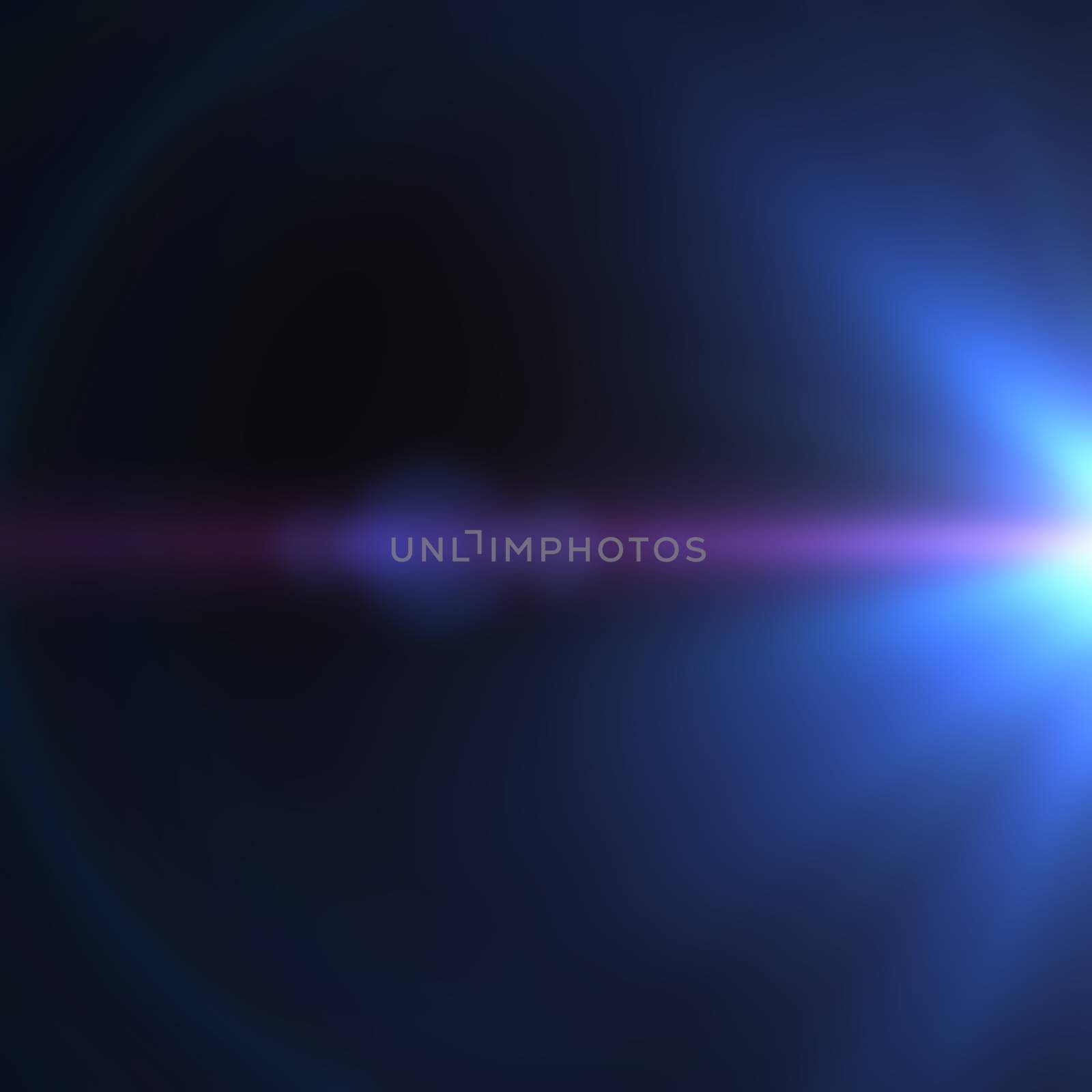 star with lens flare and bokeh effect made in 3d software