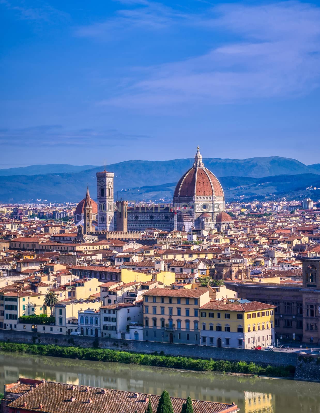 Aerial view of Florence, Italy by jbyard22