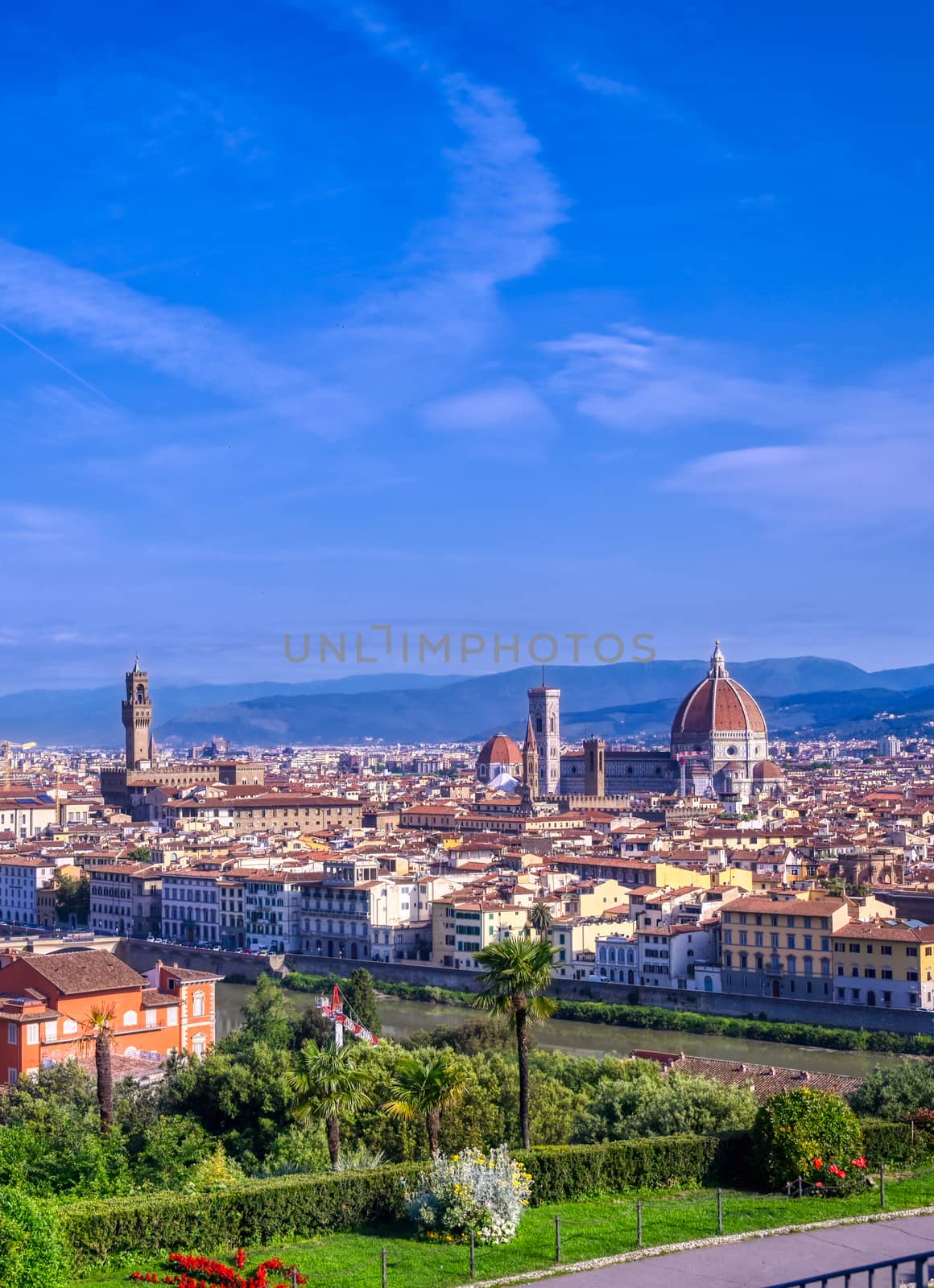 Aerial view of Florence, Italy by jbyard22