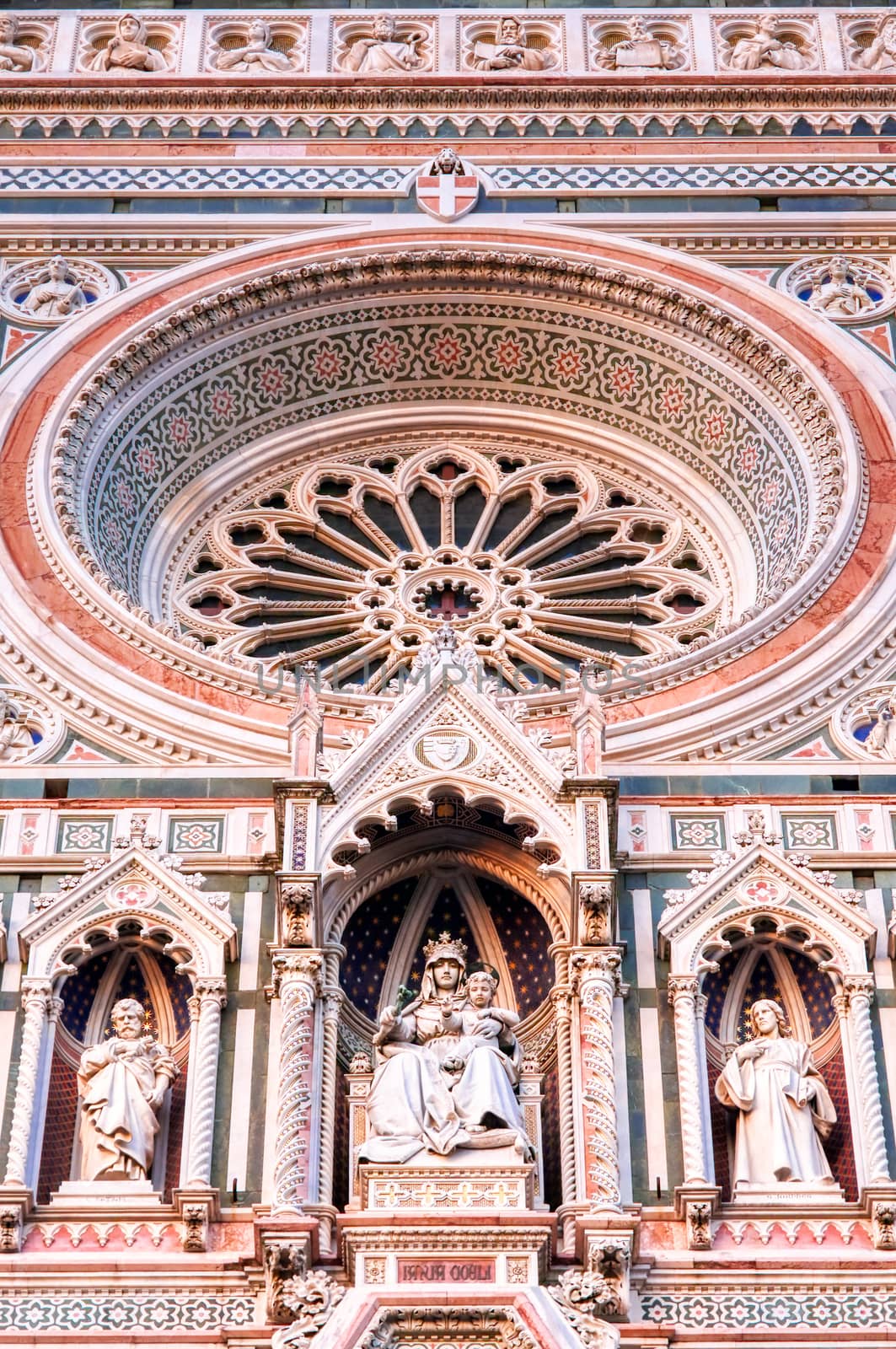 Cathedral of Santa Maria del Fiore in Florence, Italy.