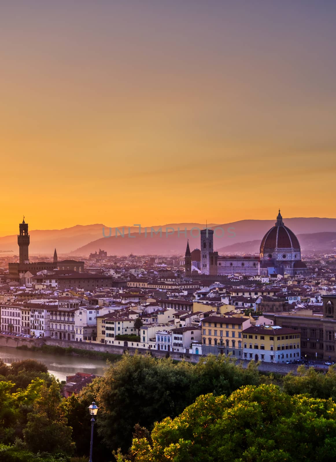 Aerial view of Florence, Italy by jbyard22