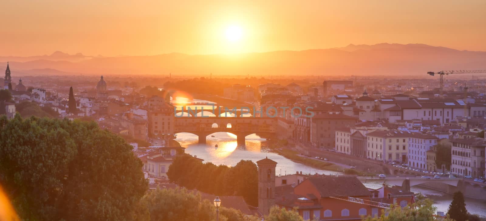 Aerial view of Florence, Italy by jbyard22