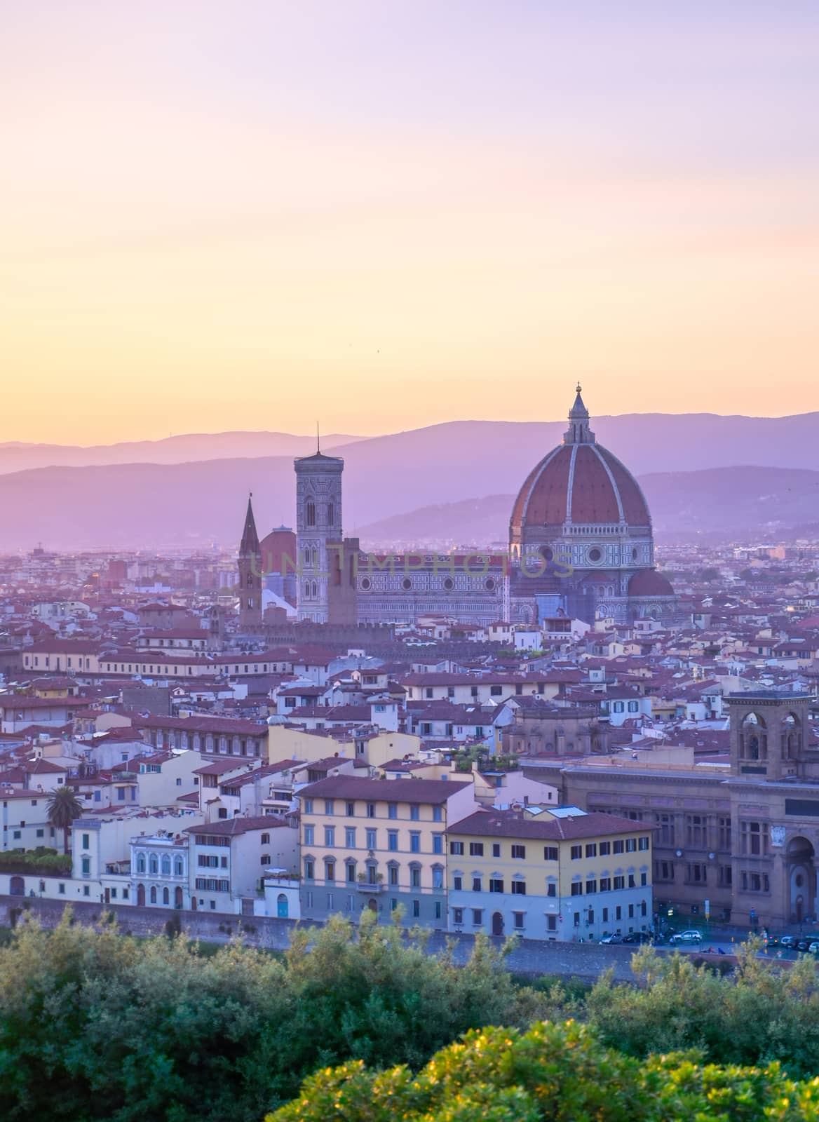 Aerial view of Florence, Italy by jbyard22