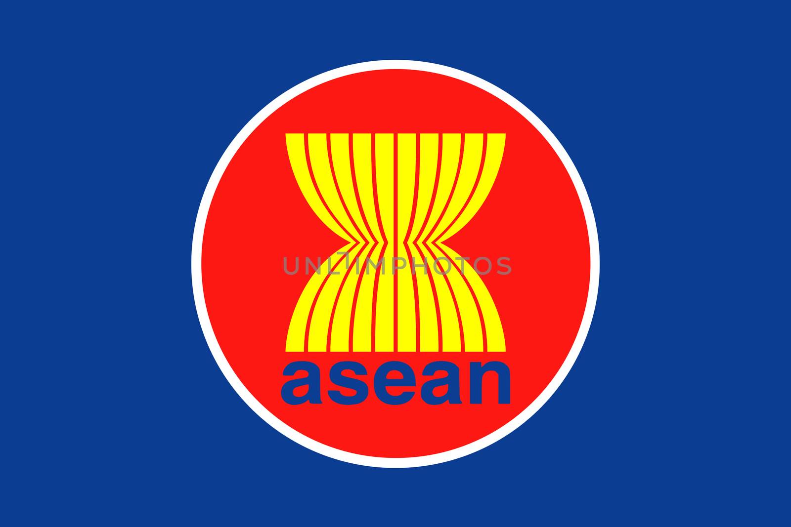 ASEAN FLAG , Association of Southeast Asian Nations