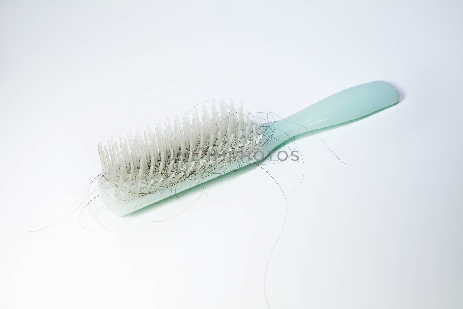 Hair loss problem. Hairs fall in comb, hair fall everyday serious problem by asiandelight