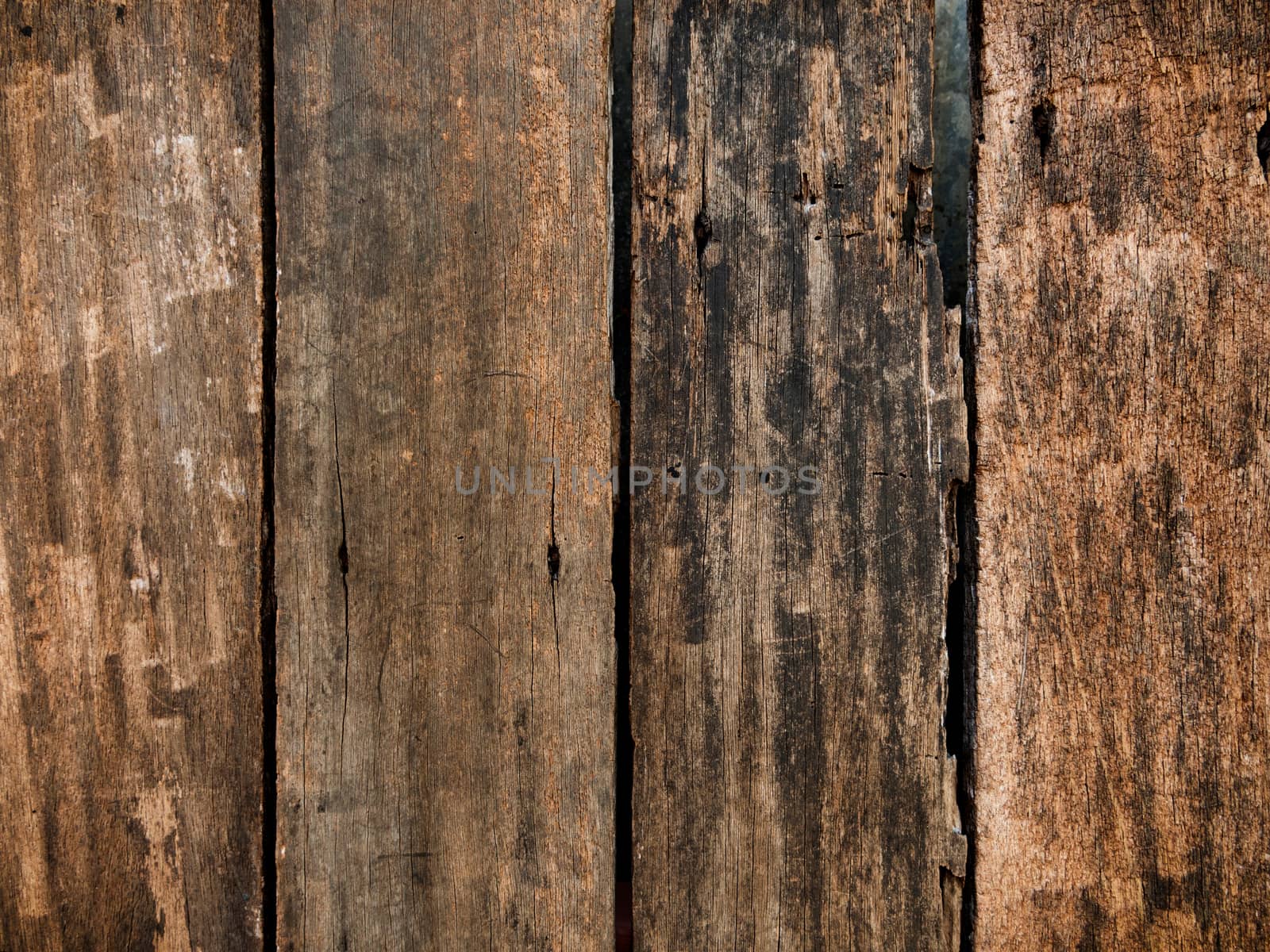 old crack wood texture surface for background by asiandelight