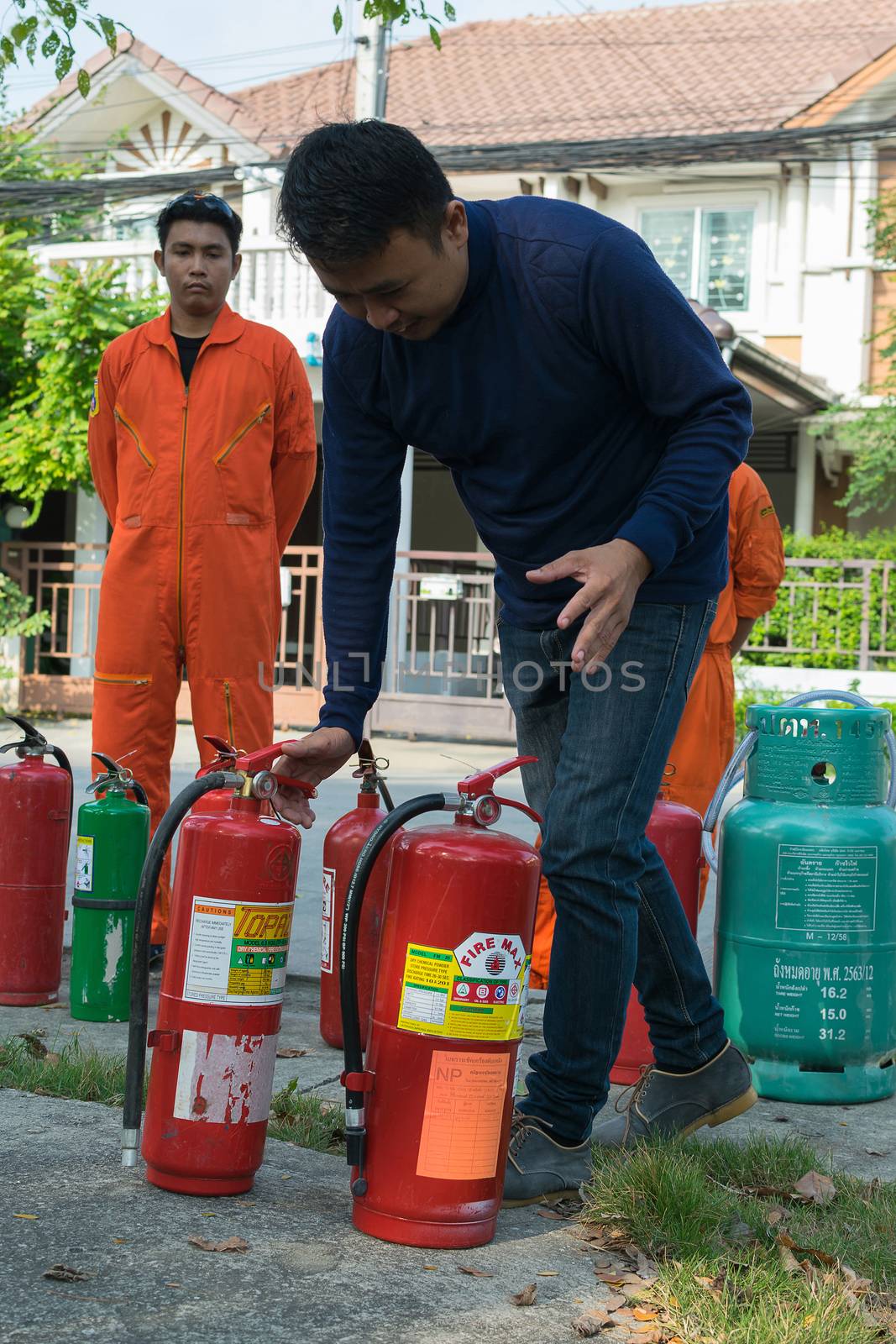 Preparedness for fire drill by PongMoji