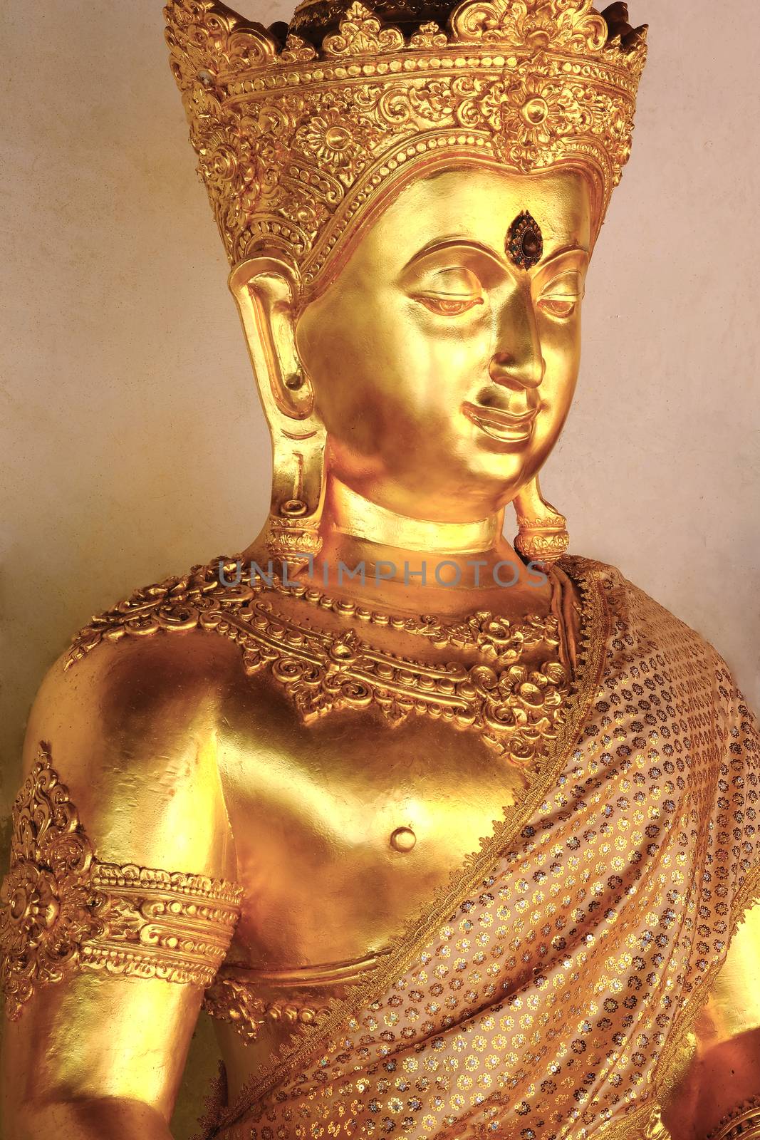 a buddha statue by Nawoot
