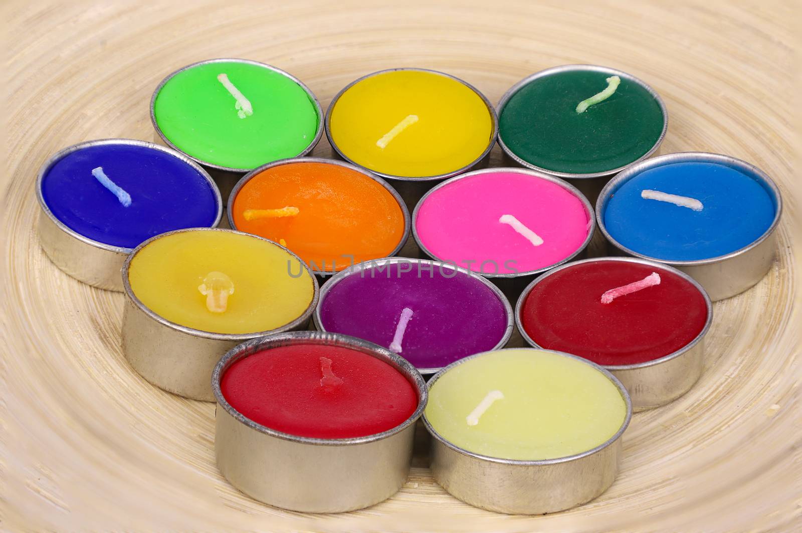 Multicolor candles by Nawoot