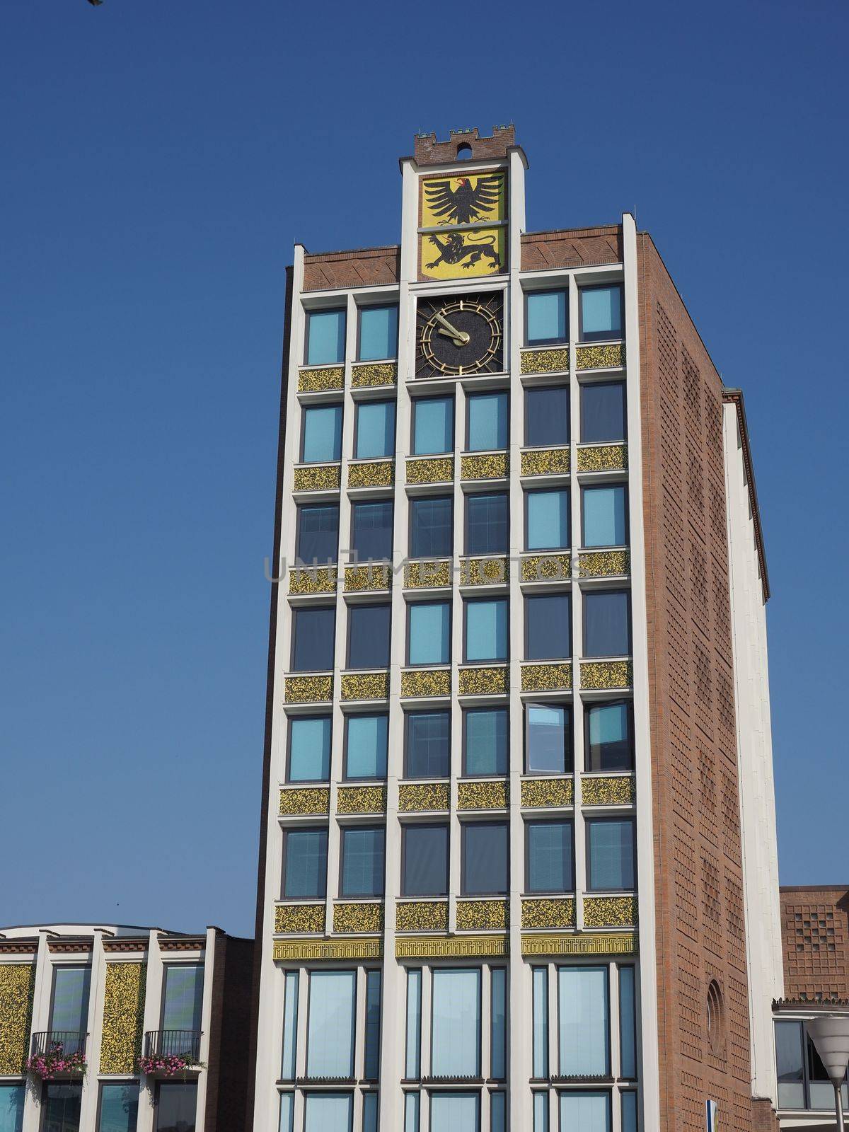 Rathaus (meaning city hall) in Dueren, Germany