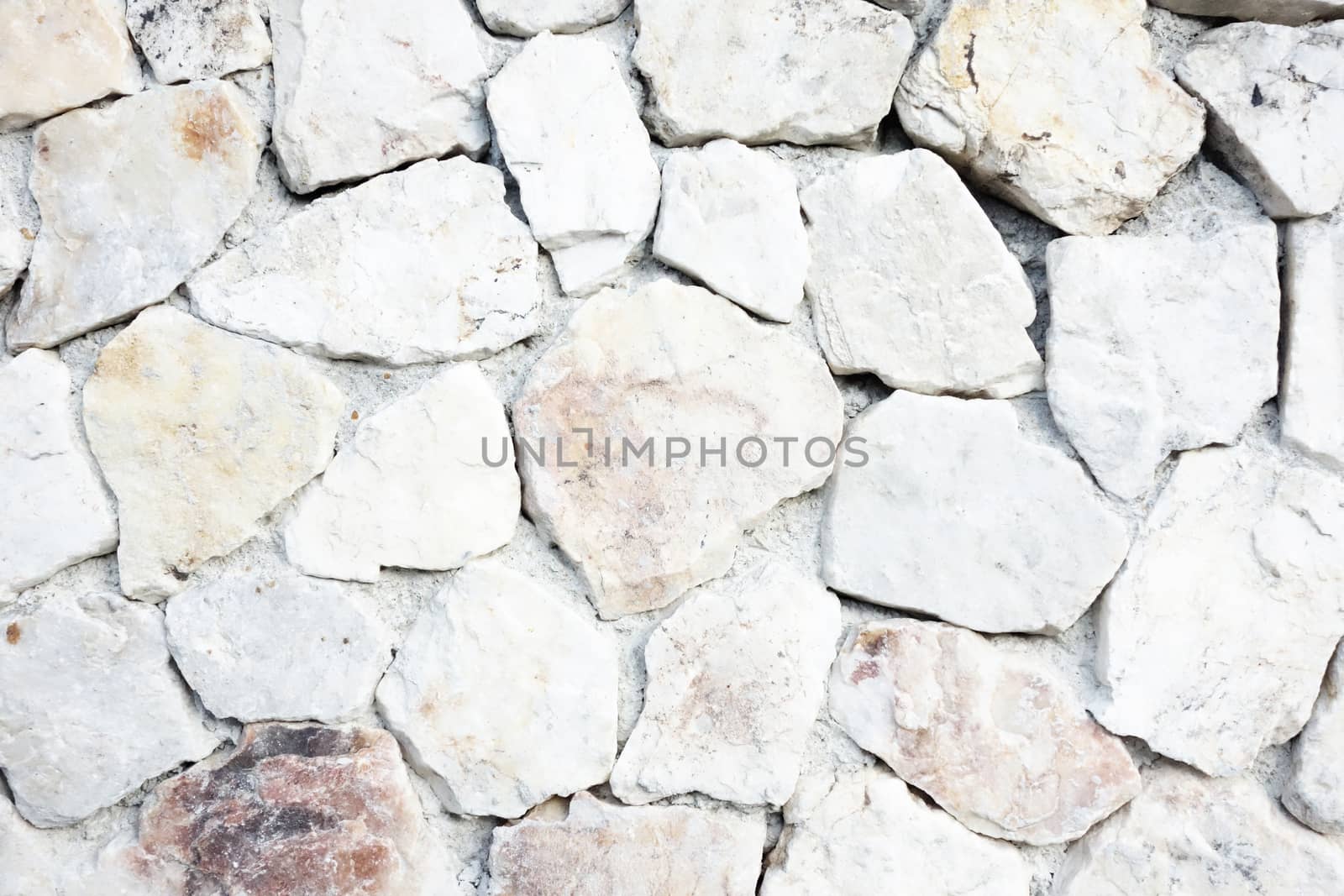 White stone gravel background texture. by Kingsman911