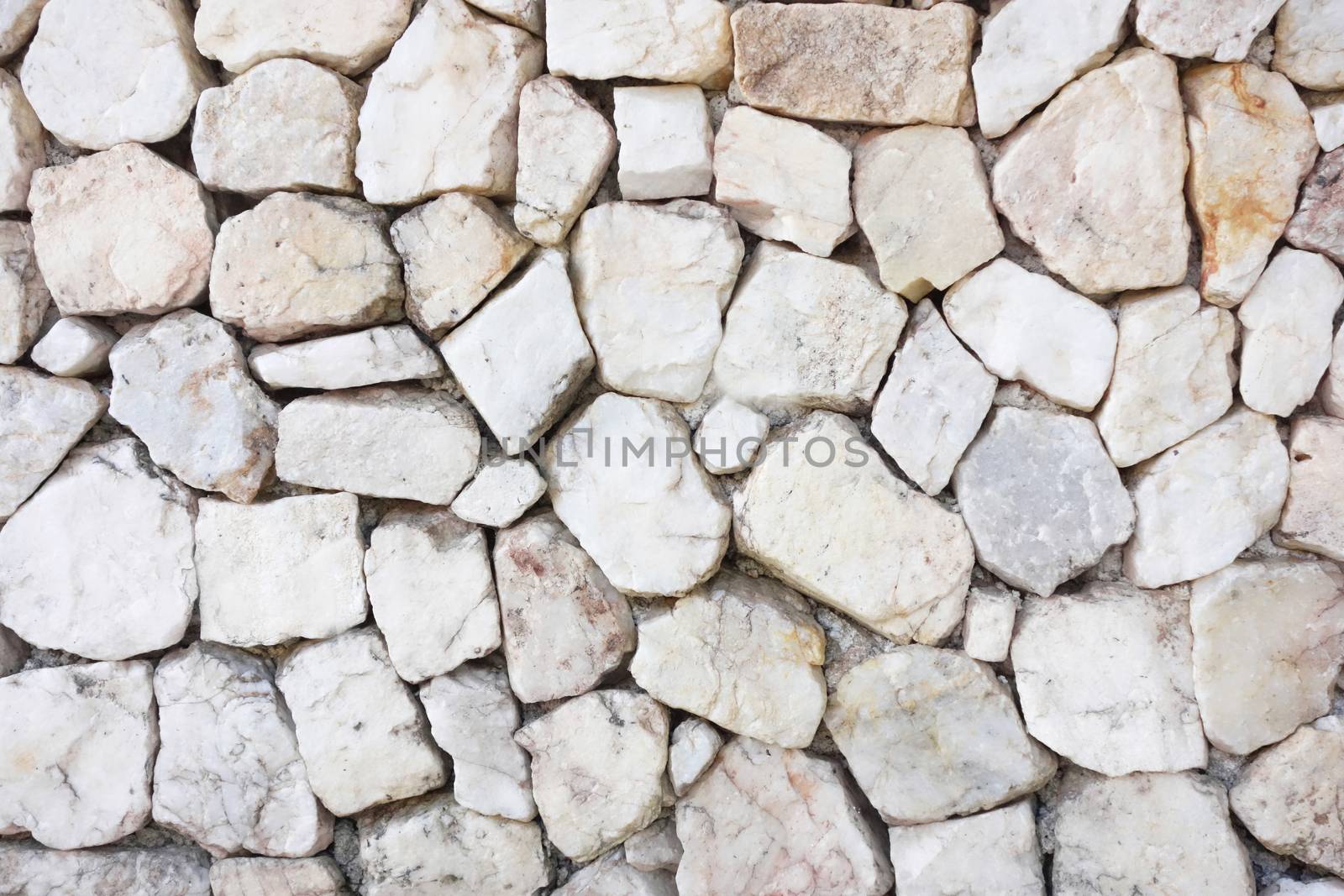 White stone gravel background texture. by Kingsman911